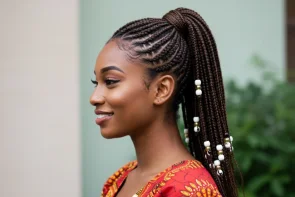 Cute Ponytail Hairstyles For Black Girls: Embrace Your Natural Beauty