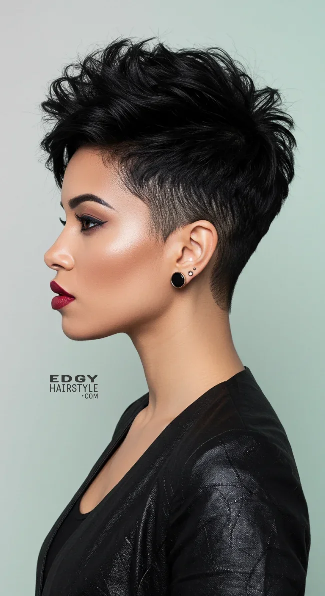 4. Pixie with Undercut | 15 Trendy Low-Maintenance Pixie Haircuts For Fine, Medium Or Thick Hair