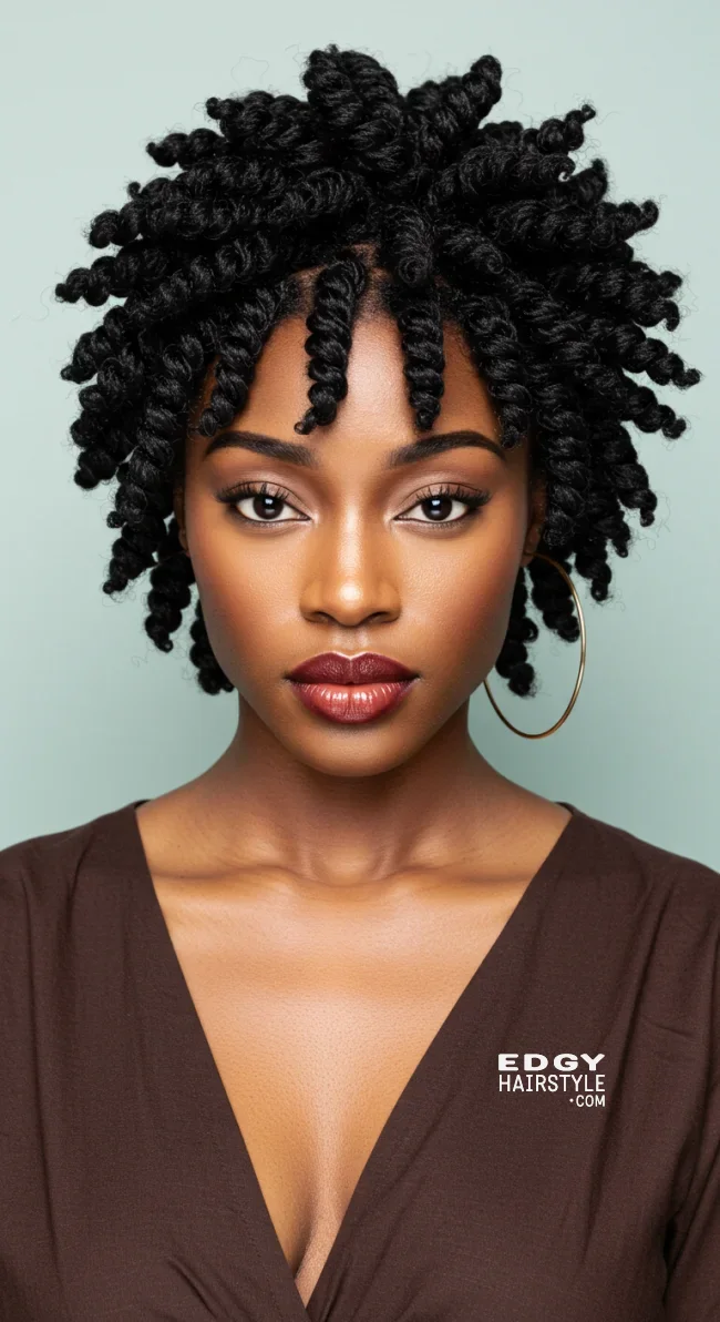 5. Bantu Knots | 10 Hottest Short Hairstyles For Black Women