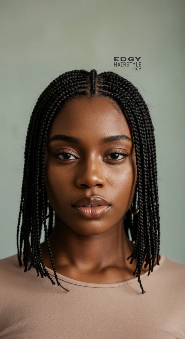 7. Cornrows | 10 Hottest Short Hairstyles For Black Women