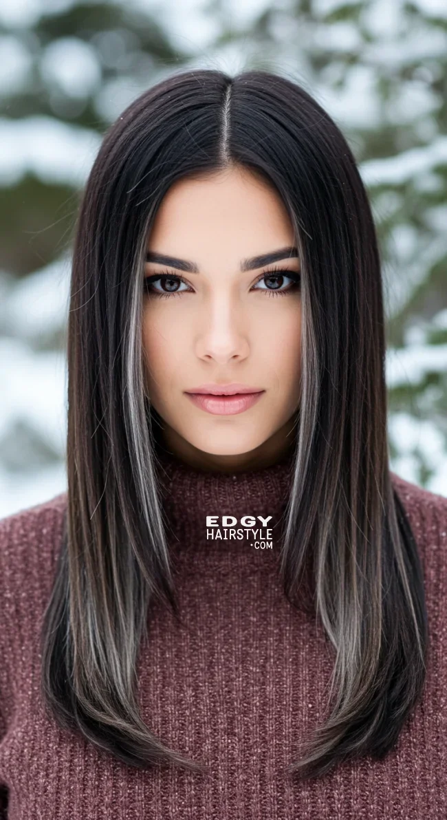 3. Ash Brown Highlights | 15 Ways To Rock Winter Highlights For Brown Hair
