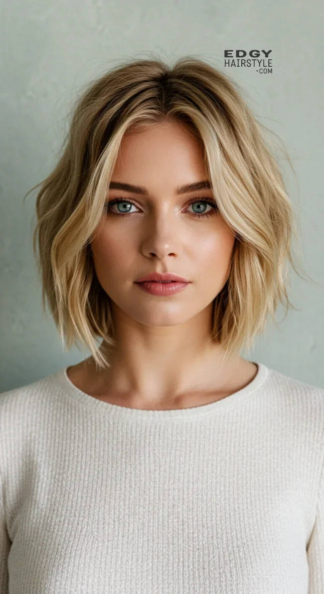 2. Textured Bob | 10 Inspiring Bob Haircuts For Women With Square Faces