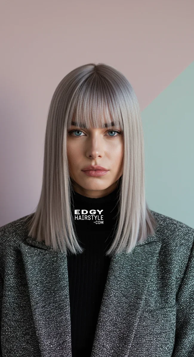 8. Long Bob (Lob) | 10 Inspiring Bob Haircuts For Women With Square Faces