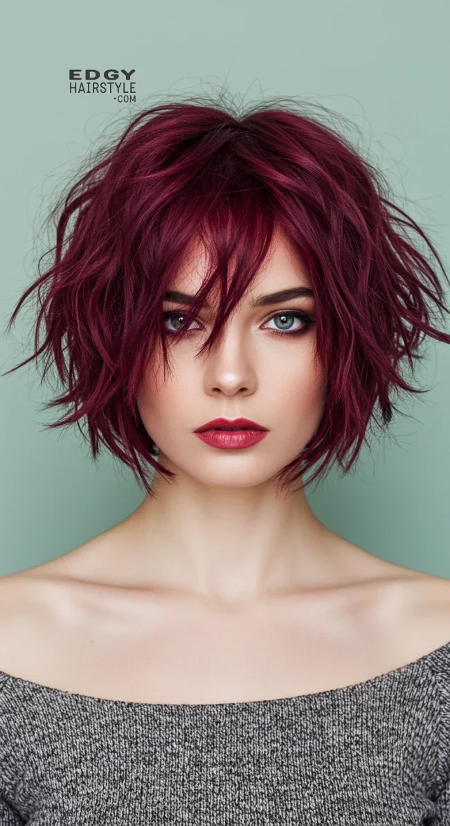4. Choppy Bob | 10 Inspiring Bob Haircuts For Women With Square Faces