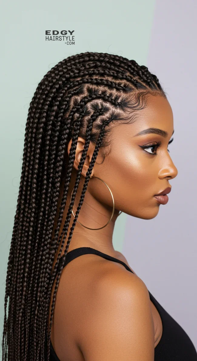 3. Cornrows | 7 Easy Protective Hairstyles To Safeguard Your Natural Hair