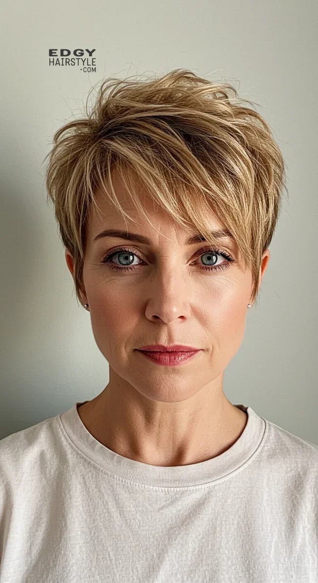 2. Textured Crop | 15 Short Hairstyles To Feel Great In Your 40S