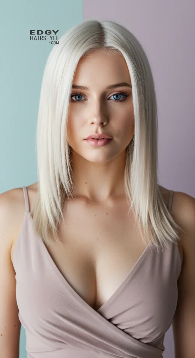 1. Bright Platinum Blonde | 2025 Vogue Hair Color Trends: Embrace The Hues