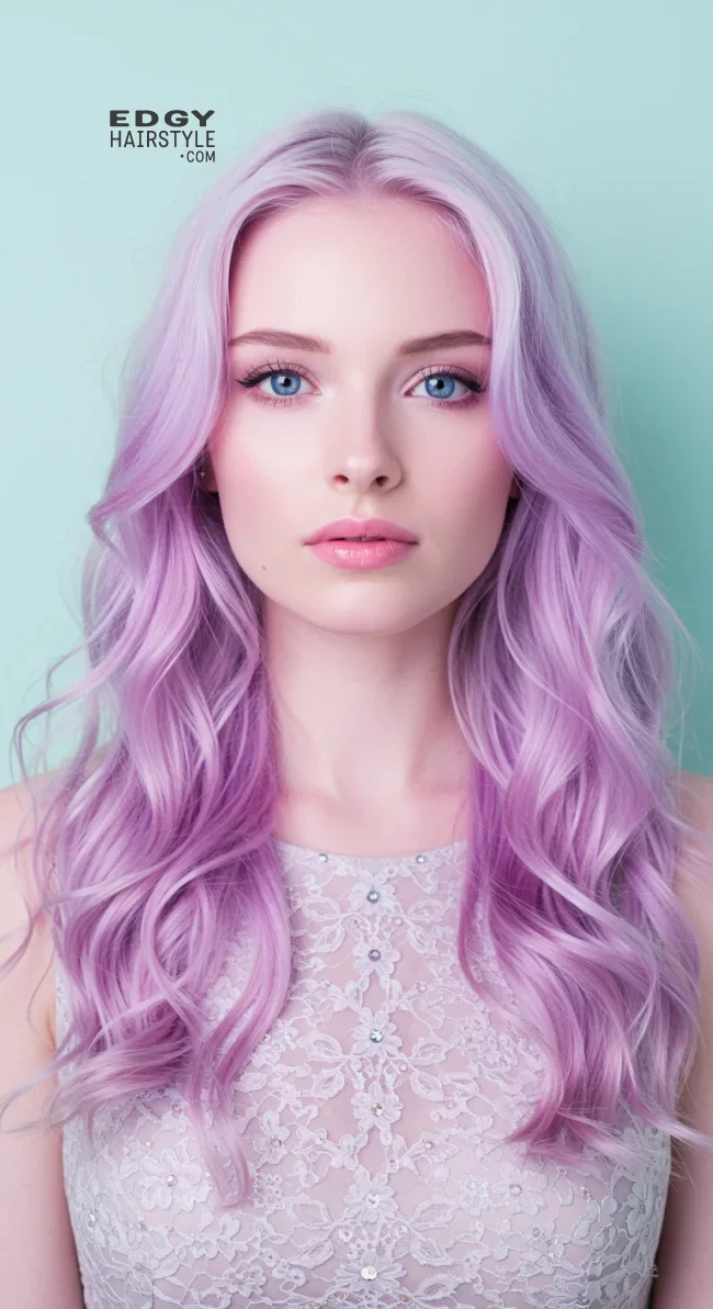9. Lavender Pastel | 2025 Vogue Hair Color Trends: Embrace The Hues