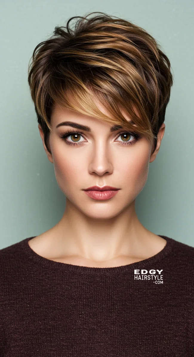 1. Textured Pixie Balayage | Short Hair Balayage: Essential Tips For Stunning Looks
