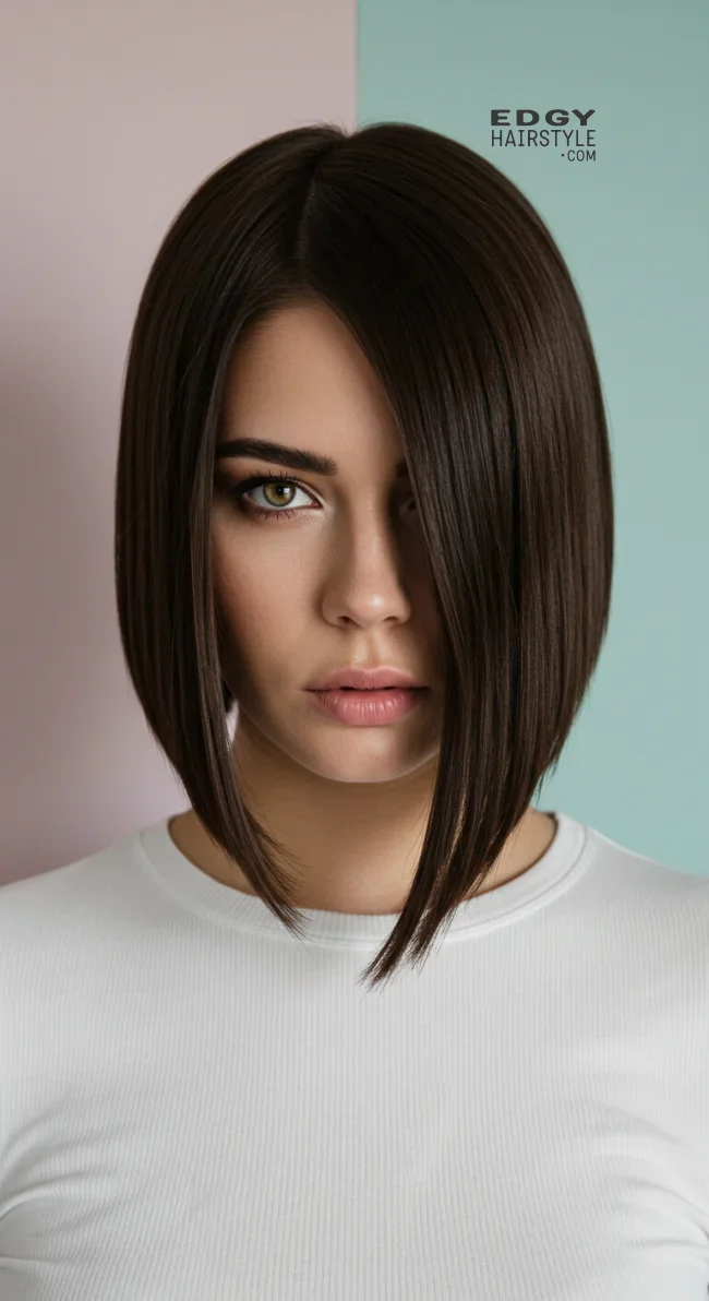 5. Asymmetrical Bob | Trendy Hairstyles For Thin Hair That Transform Your Look
