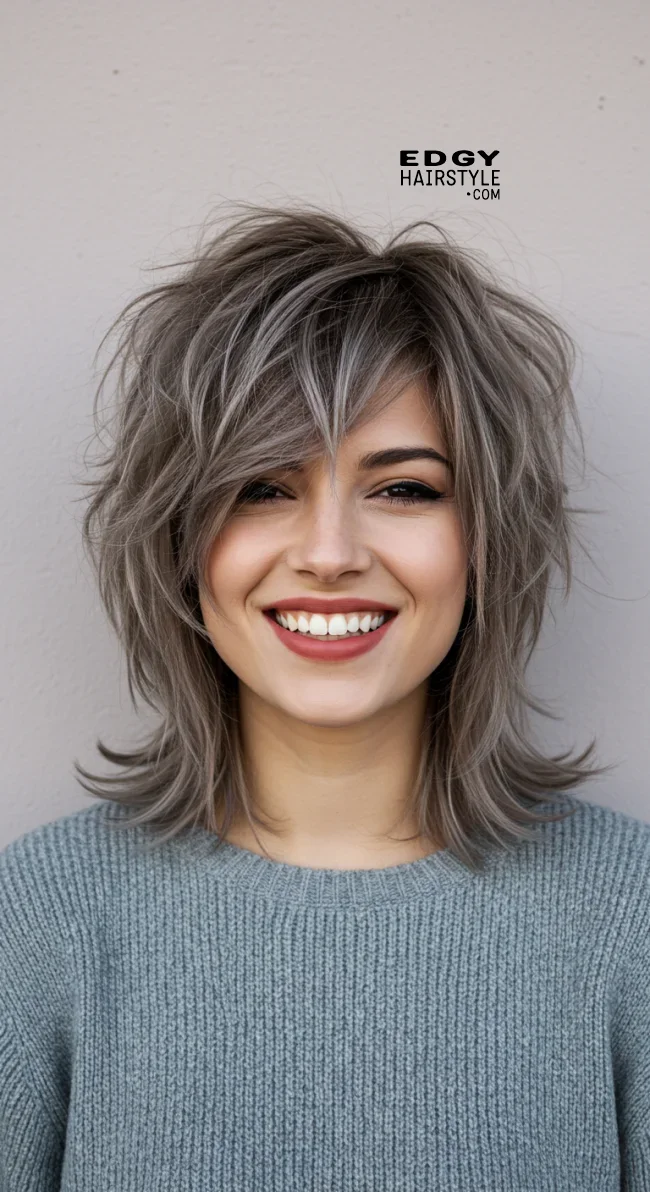 20. Messy Layered Shag | Trendy Layered Hairstyles: Unlocking Timeless Elegance