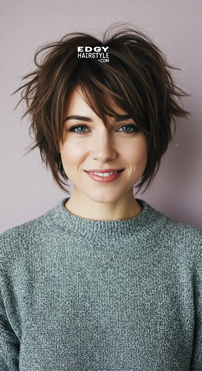 3. Choppy Layered Bob | Trendy Layered Hairstyles: Unlocking Timeless Elegance