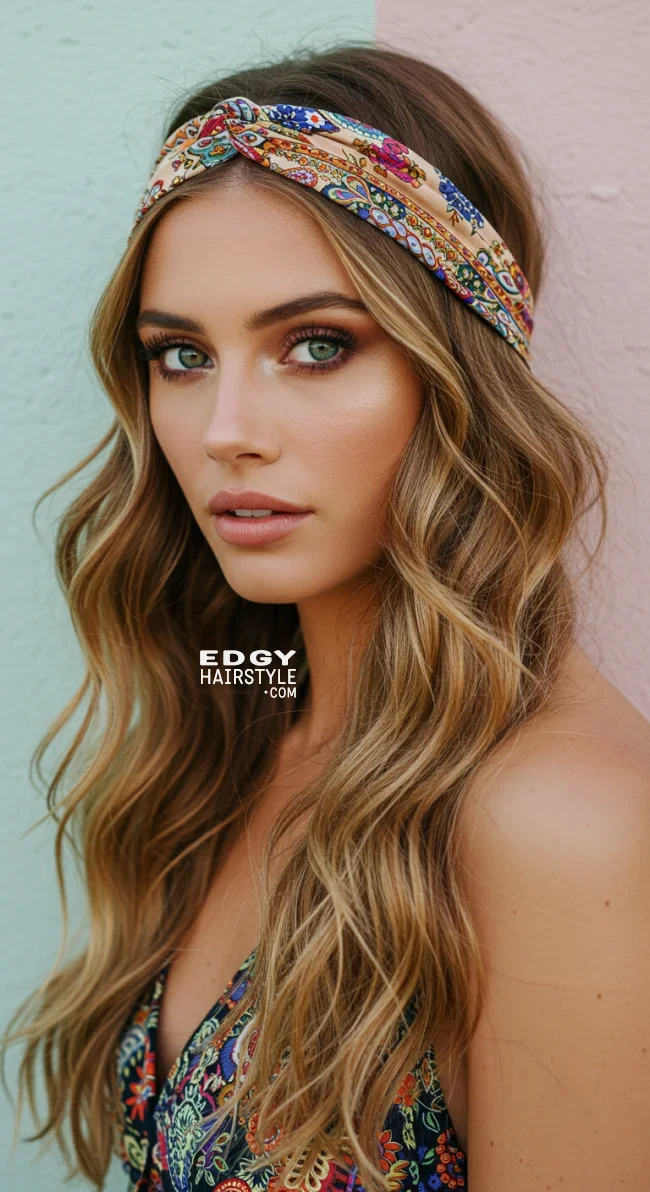 5. Loose Waves with a Headband | 10 Best Concert Hairstyles: Easy &Amp; Stylish Looks For Every Show