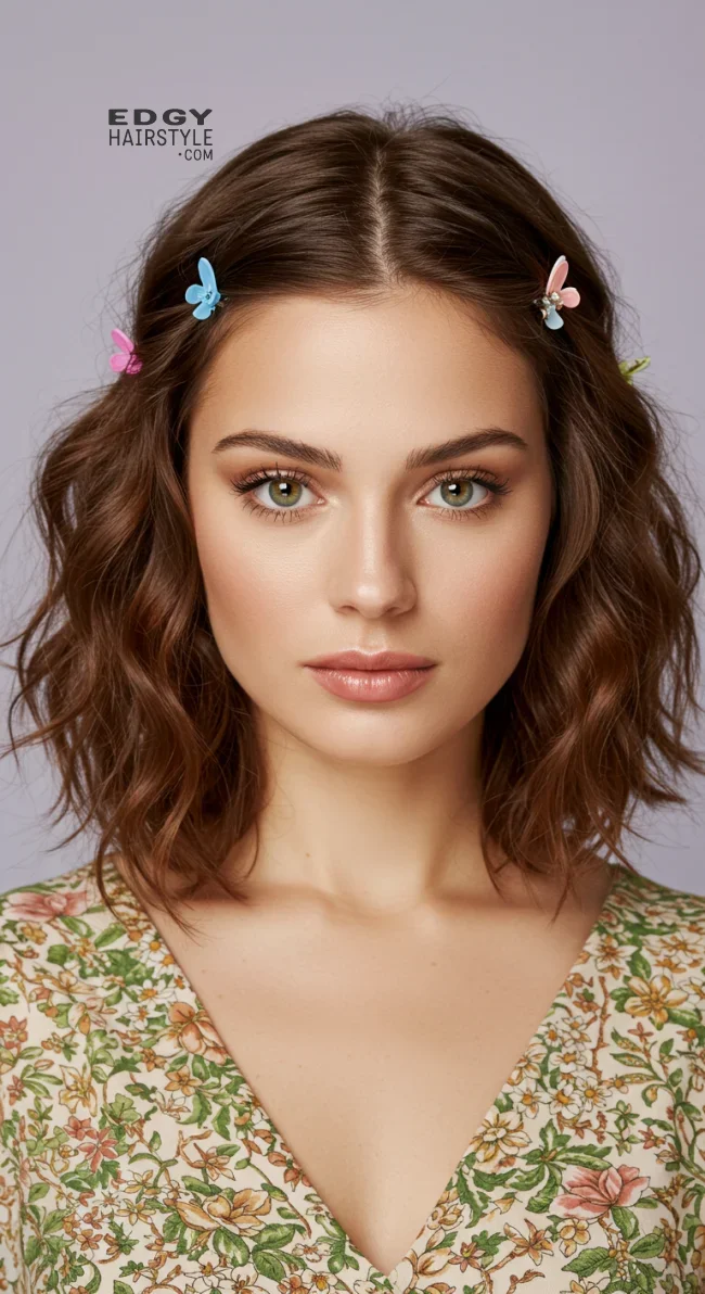 4. Butterfly Clips Half-Up Hairstyle | 7 Iconic 1990S Hairstyles That Are All-Time Favorites