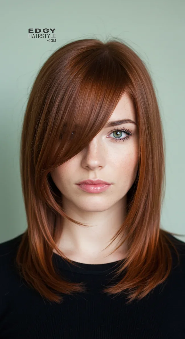 5. Side-Swept Bangs | 10 Fringe Hairstyles That Won’t Go Unnoticed
