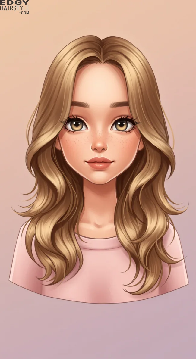 15. Layered Wavy Cut | Stylish Hairstyles For Children - Adorable Trends
