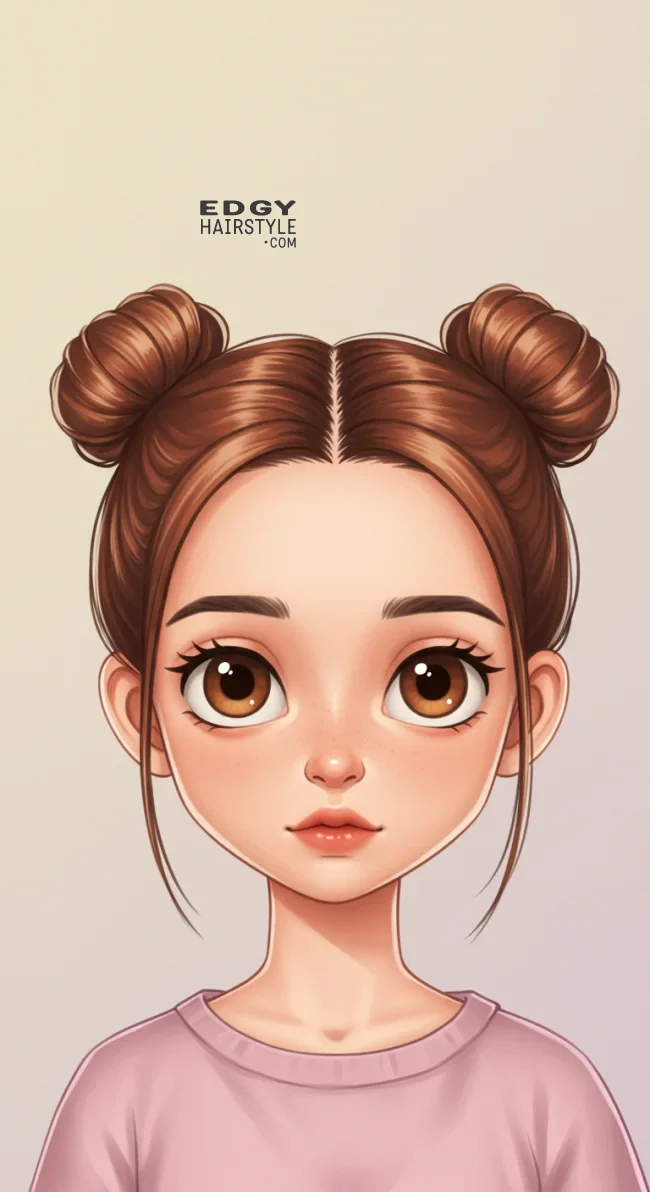 9. Space Buns | Stylish Hairstyles For Children - Adorable Trends
