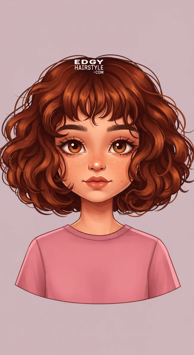 3. Curly Bob | Stylish Hairstyles For Children - Adorable Trends