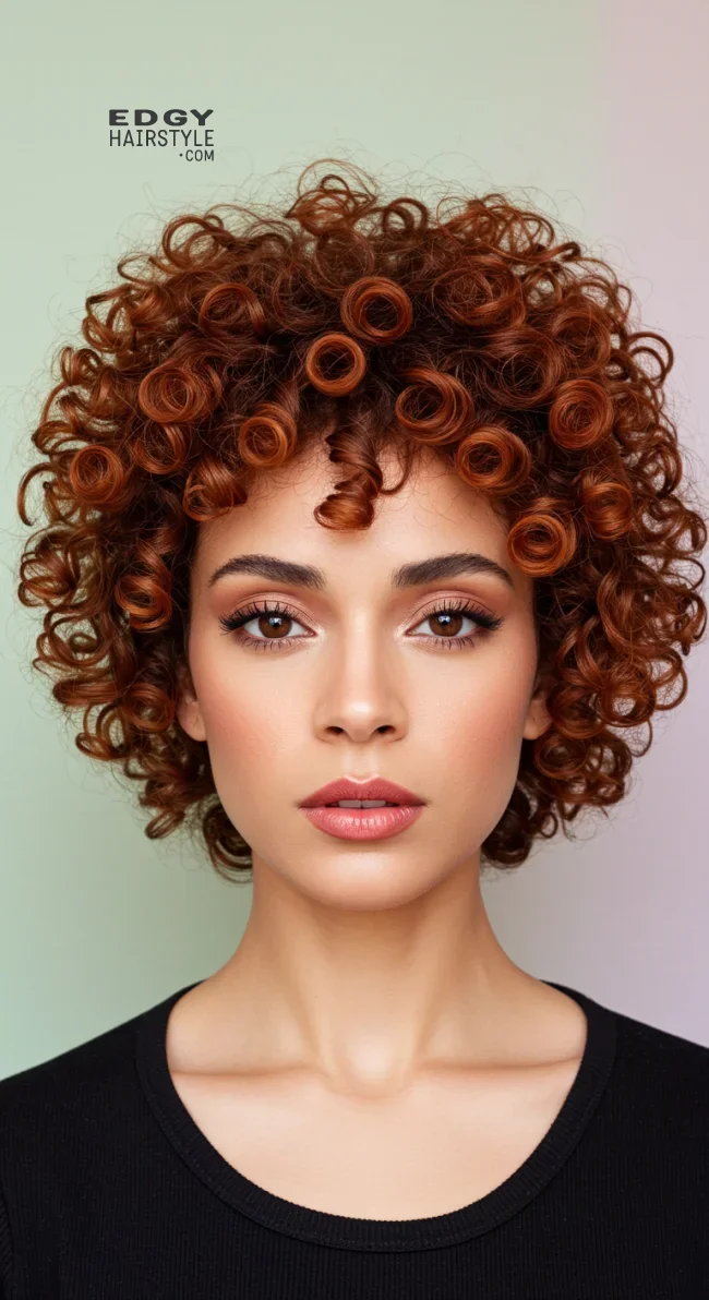 5. Curly Pixie | 15 Flattering Short Haircuts For Square Faces