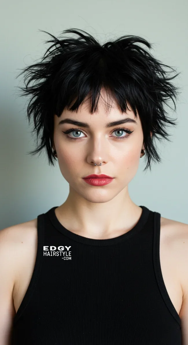 6. Textured Crop | 15 Flattering Short Haircuts For Square Faces