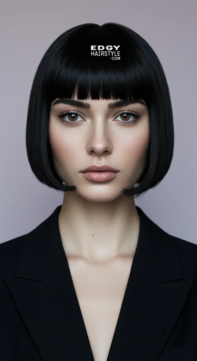 8. Boy Bob with Bangs | Boy Bob: The Coolest Resurgence In Hairstyle Trends