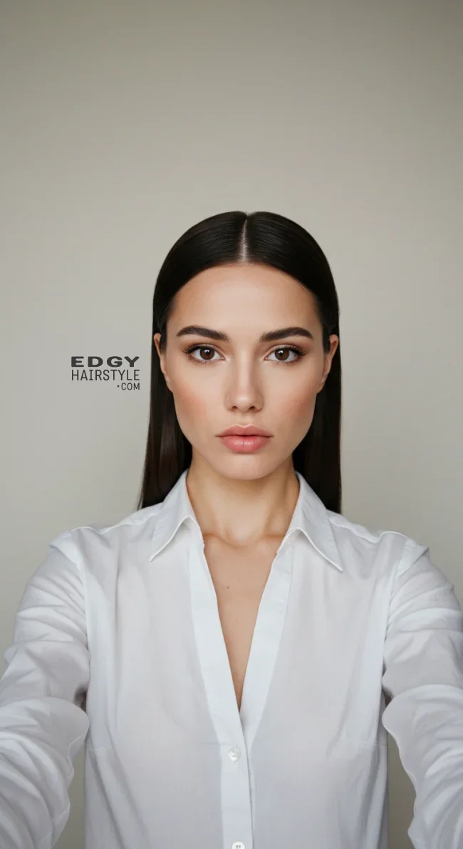 14. Neat and Tidy Slicked-Back Look | 15 Formal Hairstyles For Timeless Beauty