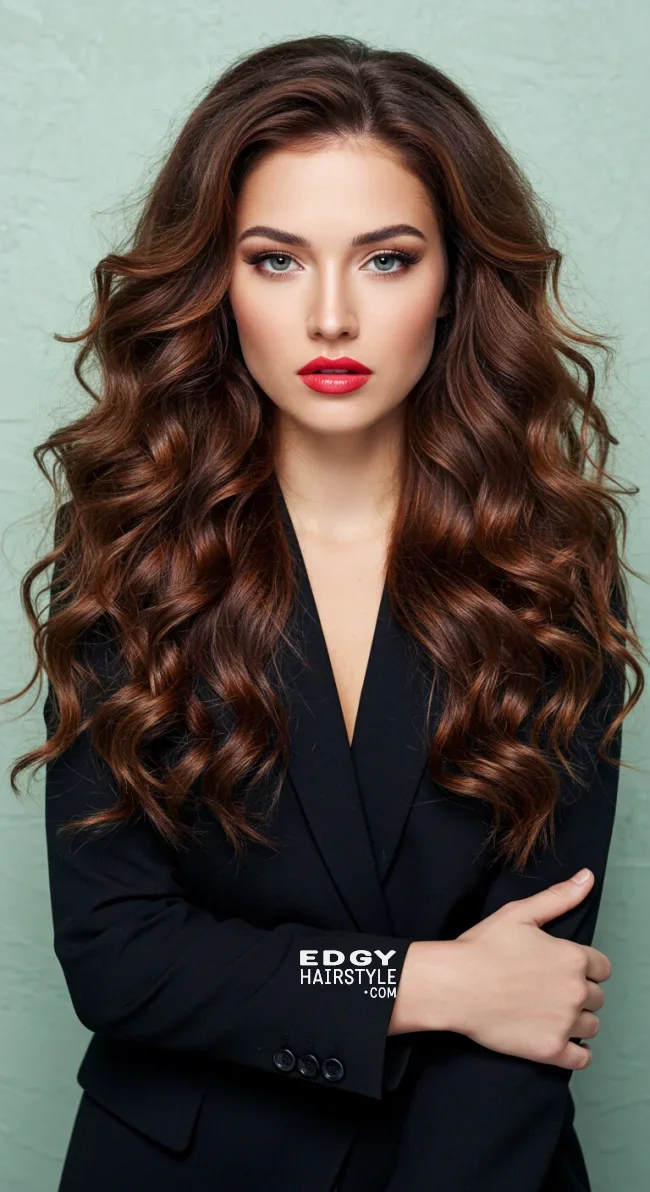 5. Voluminous Curls | 15 Formal Hairstyles For Timeless Beauty