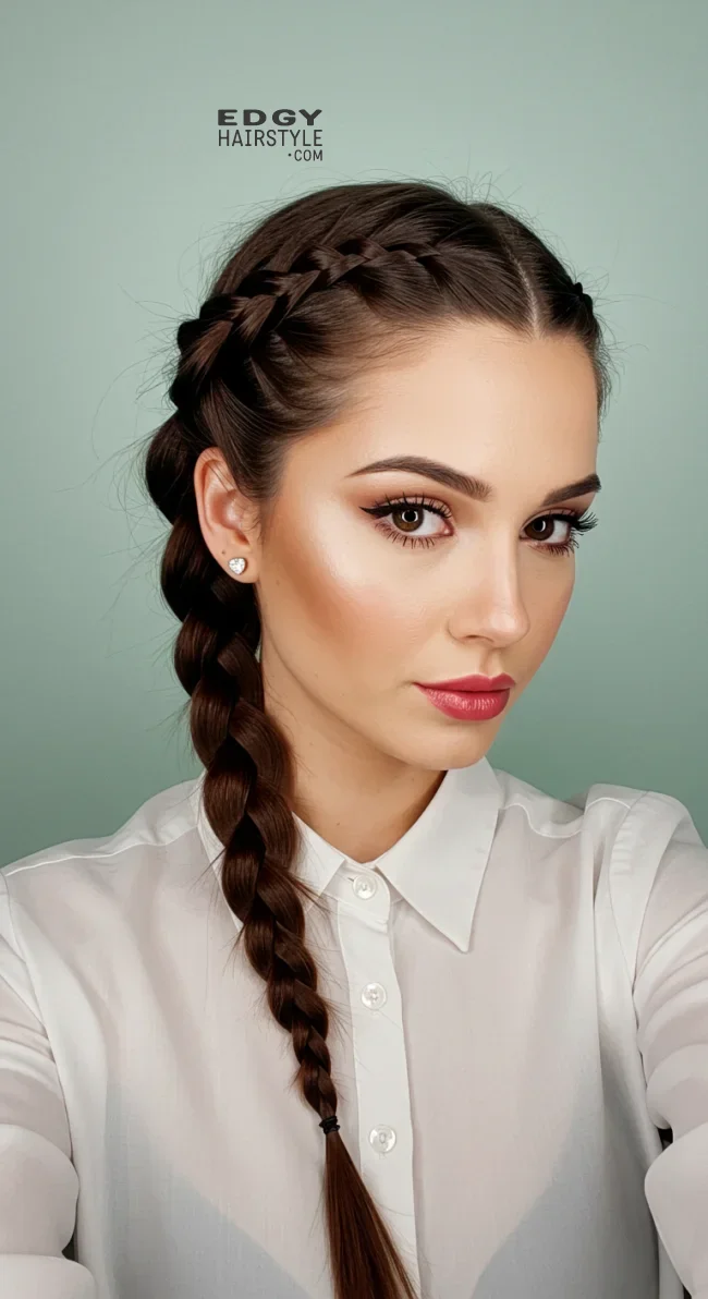 12. Sophisticated French Braid | 15 Formal Hairstyles For Timeless Beauty