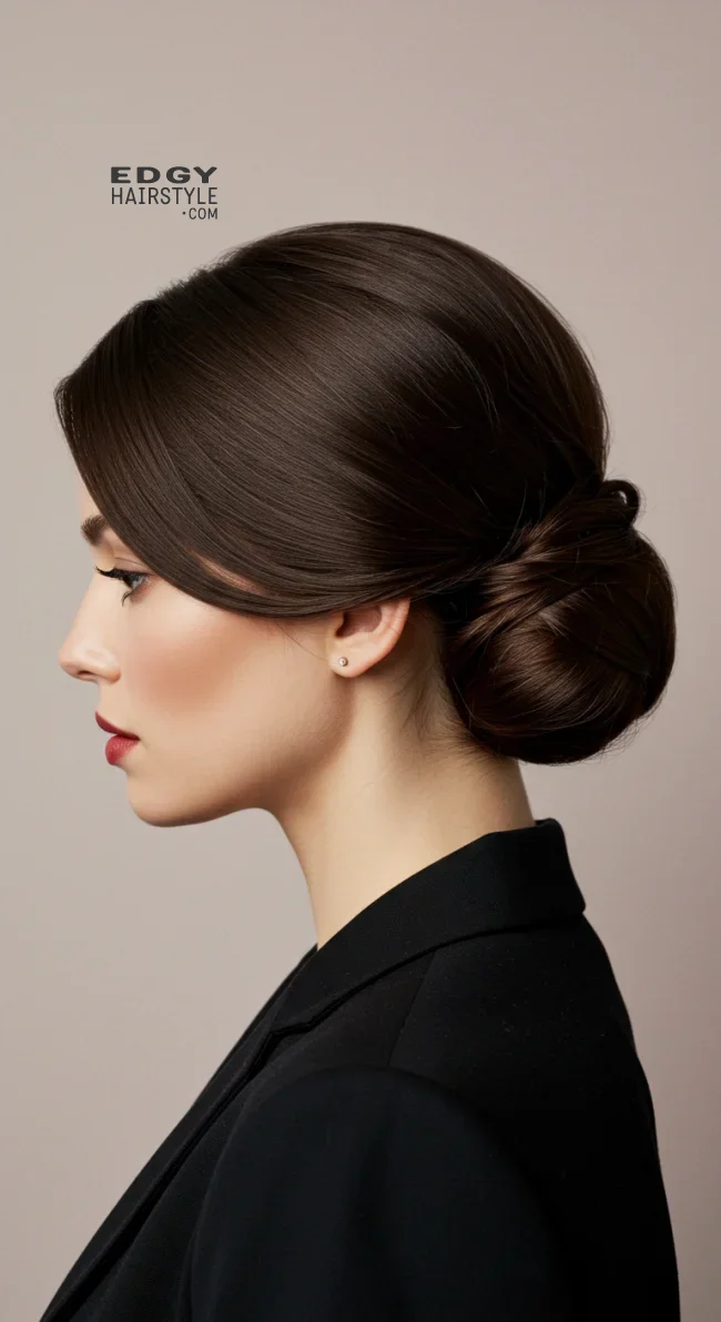1. Chignon | 15 Formal Hairstyles For Timeless Beauty