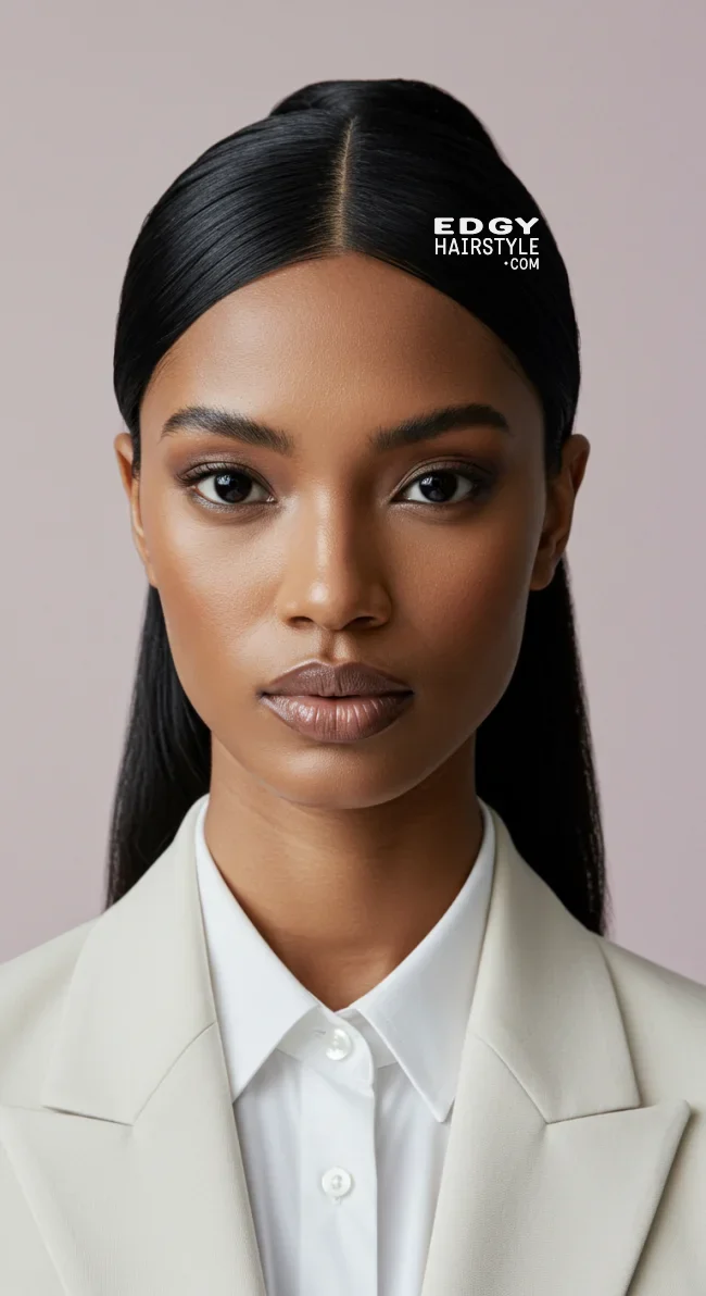 7. Polished Ponytail | 15 Formal Hairstyles For Timeless Beauty