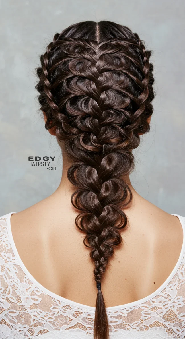 8. Intricate Fishtail Braid | Perfect Wedding Hairstyles: Timeless Trends For Your Special Day