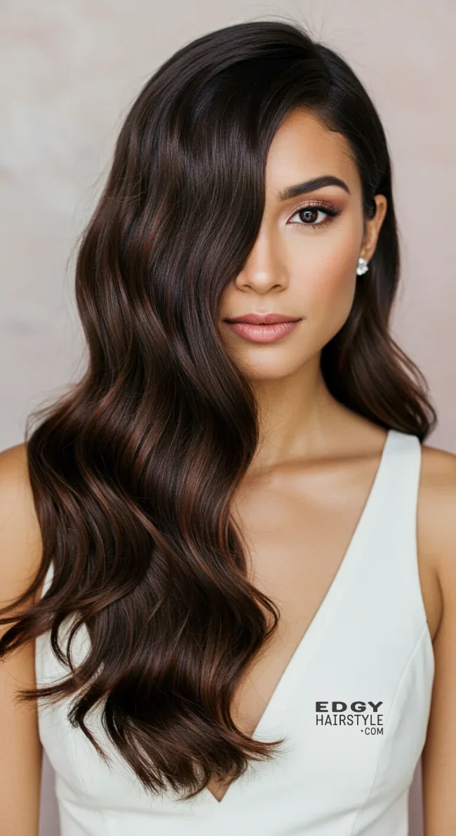 6. Side-Swept Waves | Perfect Wedding Hairstyles: Timeless Trends For Your Special Day