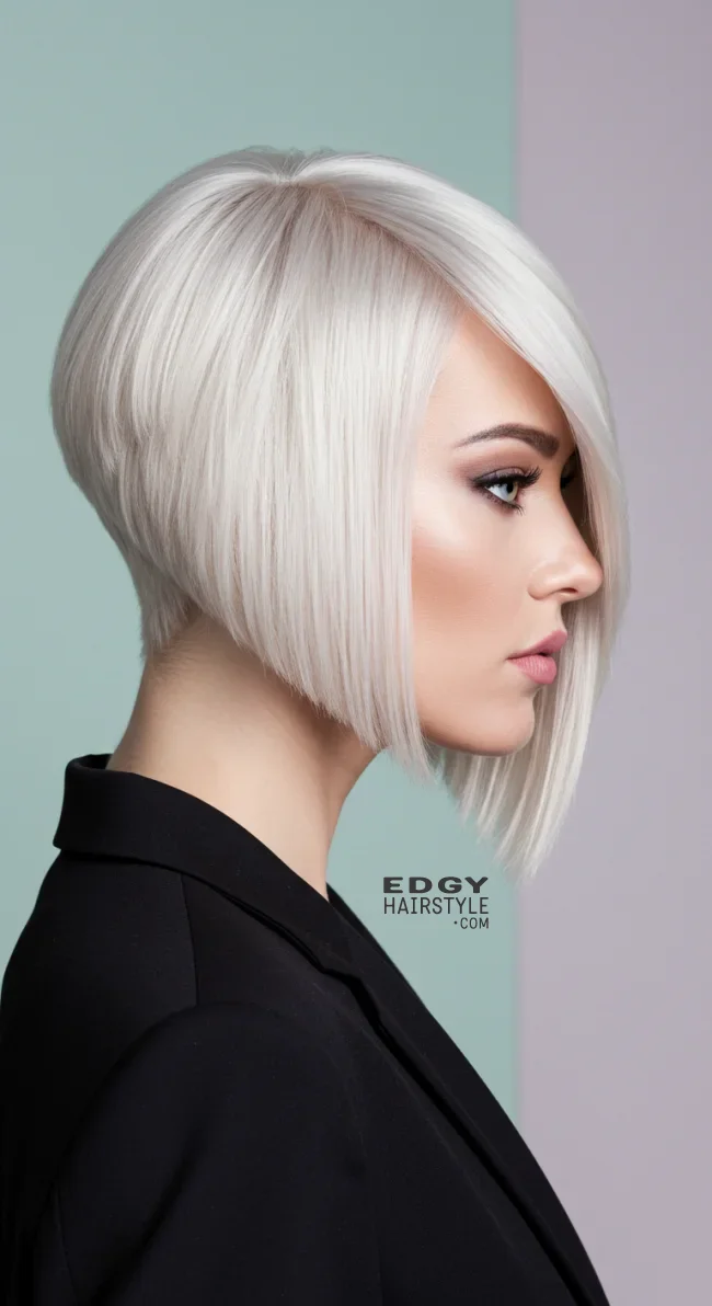 4. Asymmetrical Inverted Bob | 5 Ways Of Pulling Off An Inverted Bob