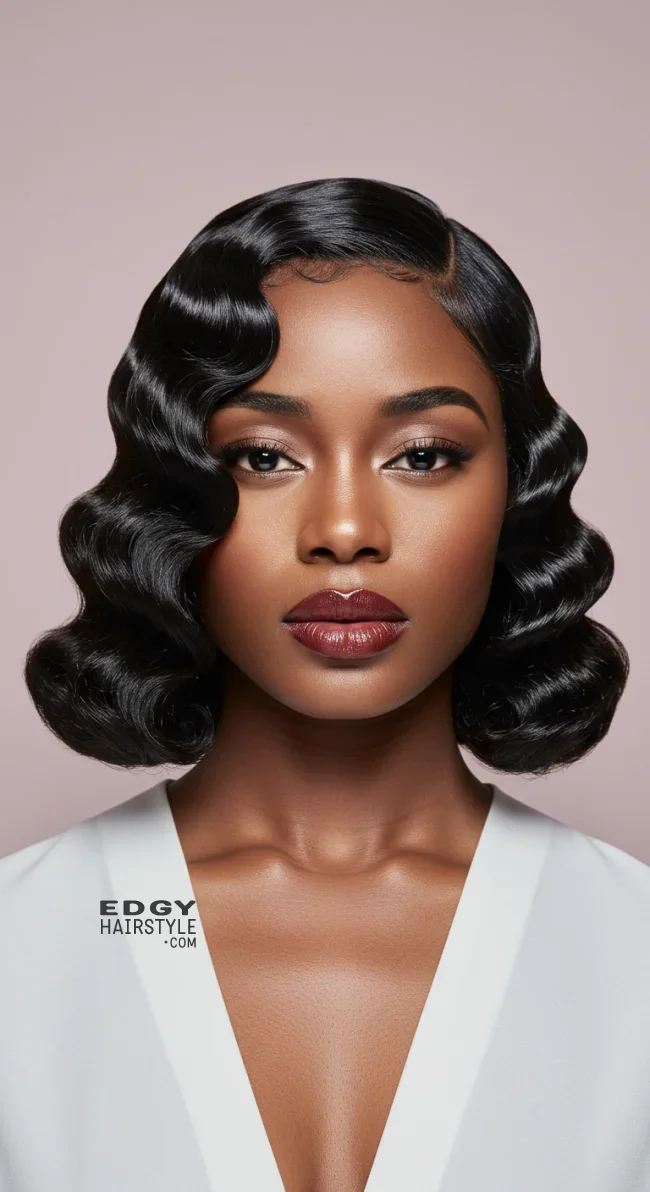 8. Finger Wave (1920s) | 10 Vintage Hairstyles That Helped Define Today’s Favorites