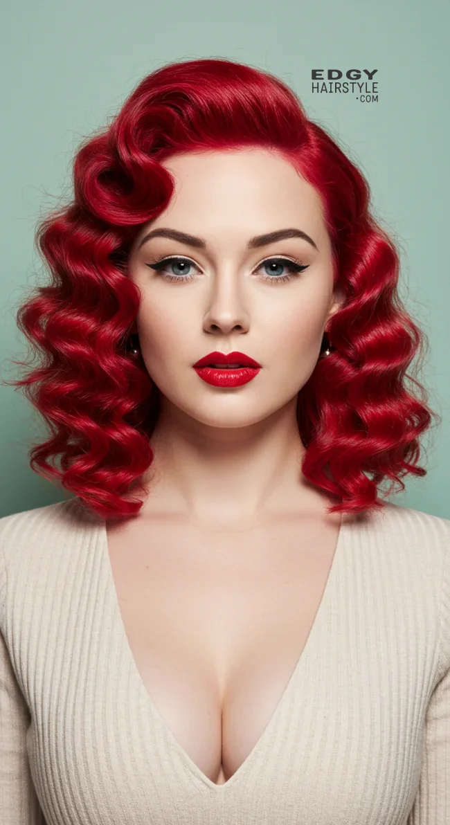 6. Pin-Up Curls (1940s) | 10 Vintage Hairstyles That Helped Define Today’s Favorites