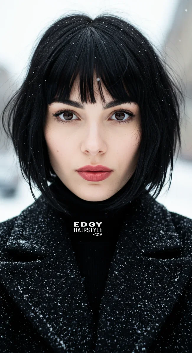 5. French Bob with Wispy Ends | Hairstyle Trends For Winter 2025: 10 Hottest Haircuts