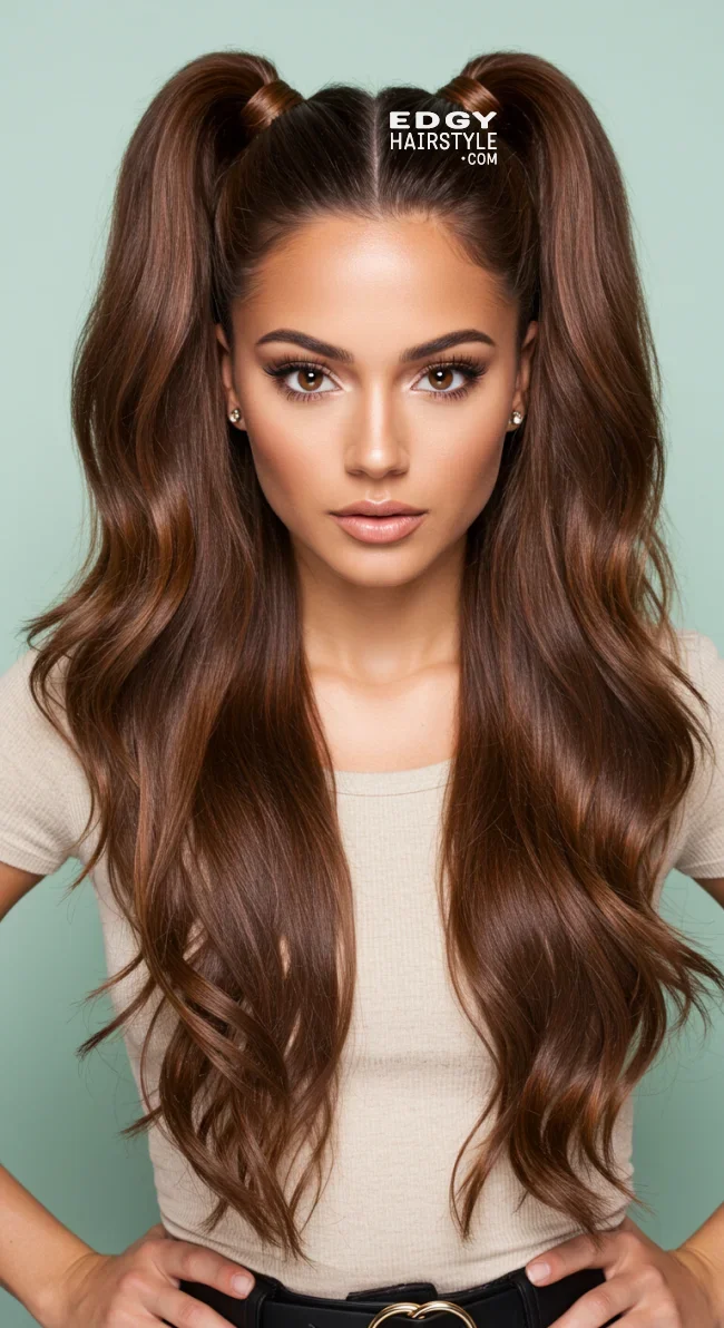 4. Double Ponytail Trick | Ponytail Perfection: Max Volume Boost Hack For Your Ponytail