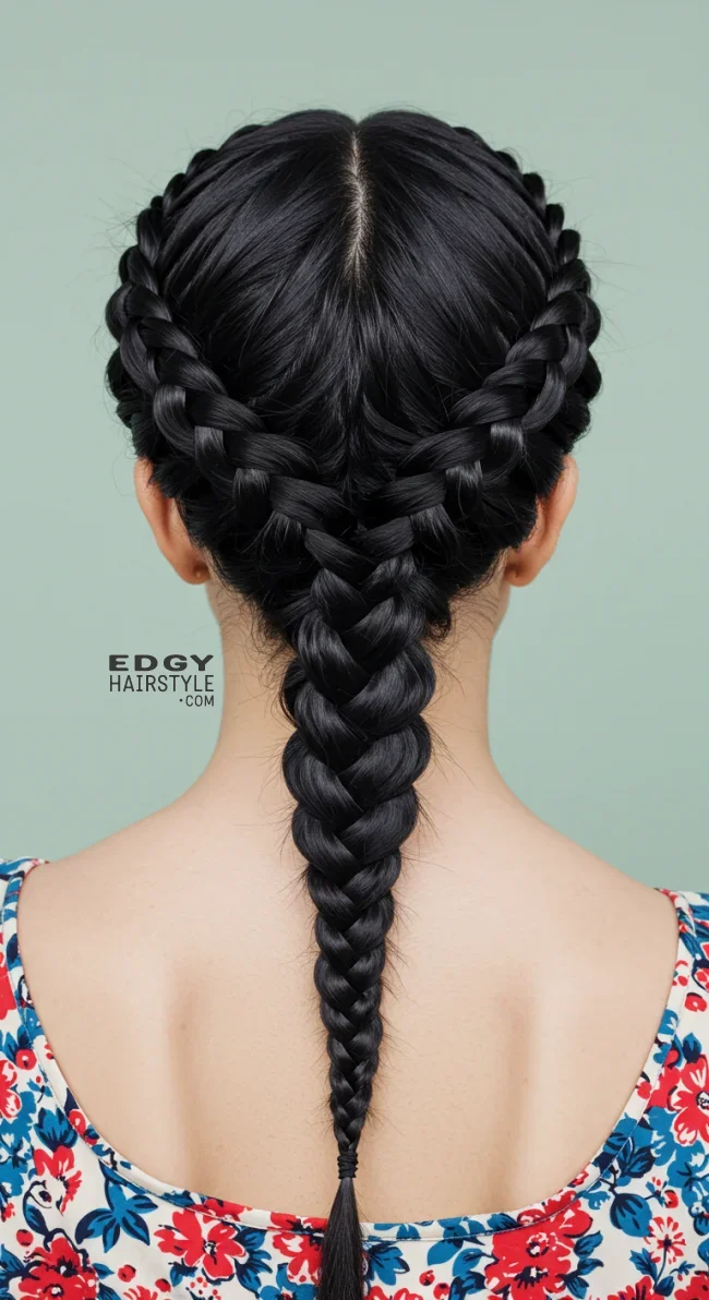 3. Dutch Braid | 15 Easy Braided Hairstyles Anyone Can Master