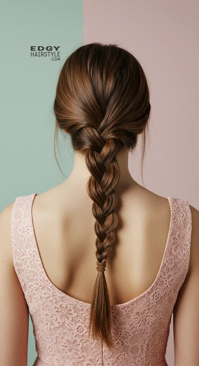 1. Classic Three-Strand Braid | 15 Easy Braided Hairstyles Anyone Can Master