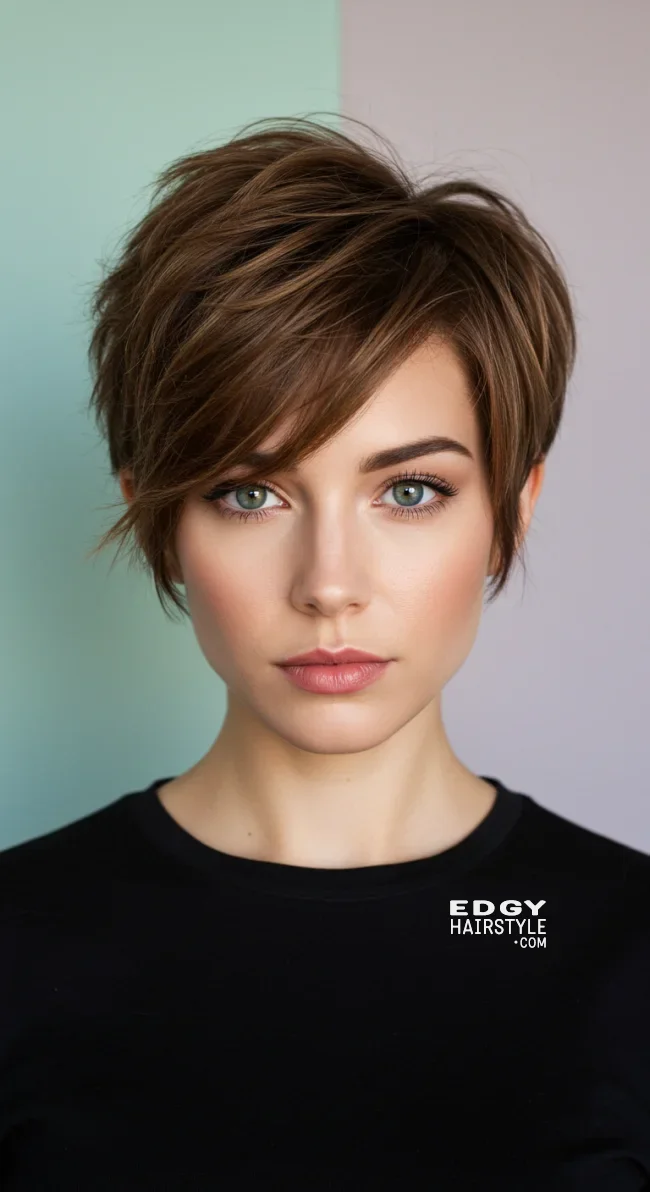 1. Soft Layered Pixie Cut | 8 Unique Short Fluffy Haircuts For A Fresh &Amp; Youthful Style