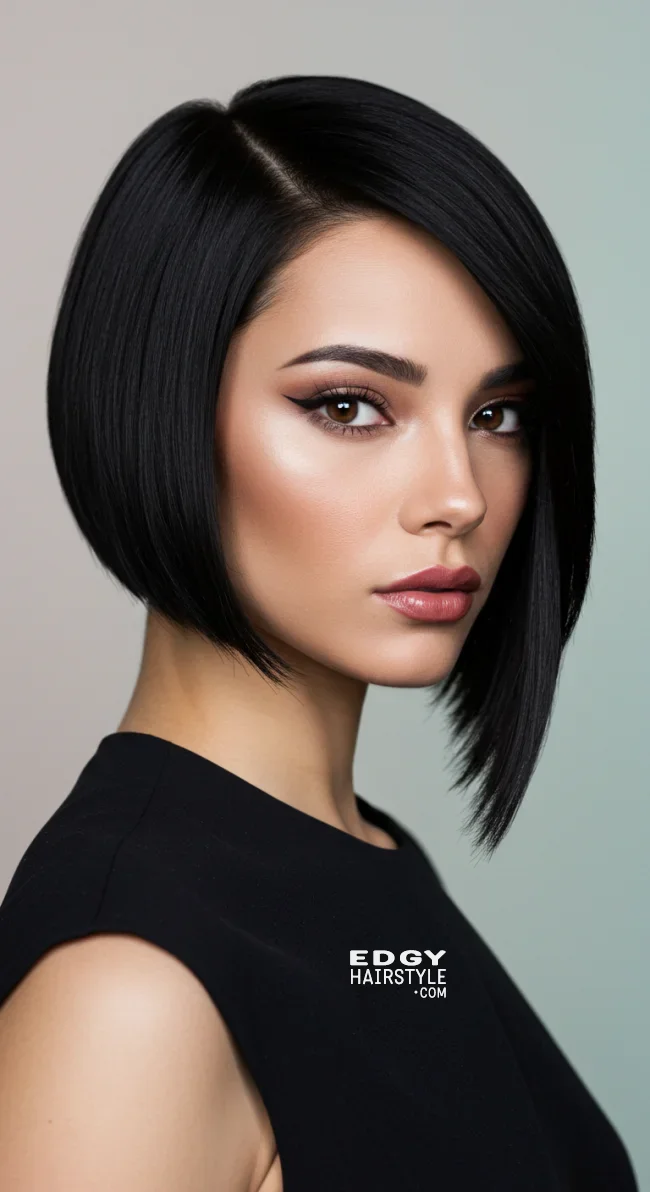 6. Asymmetrical Bob | Top Volume-Boosting Haircuts For Thin Hair