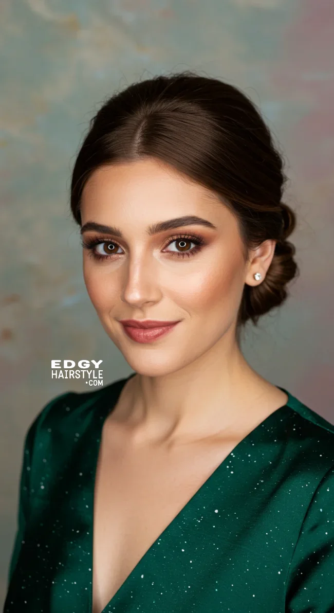 5. Twisted Side Chignon | Chic And Timeless Updo Hairstyles: Elevate Your Look With These Stunning Updos