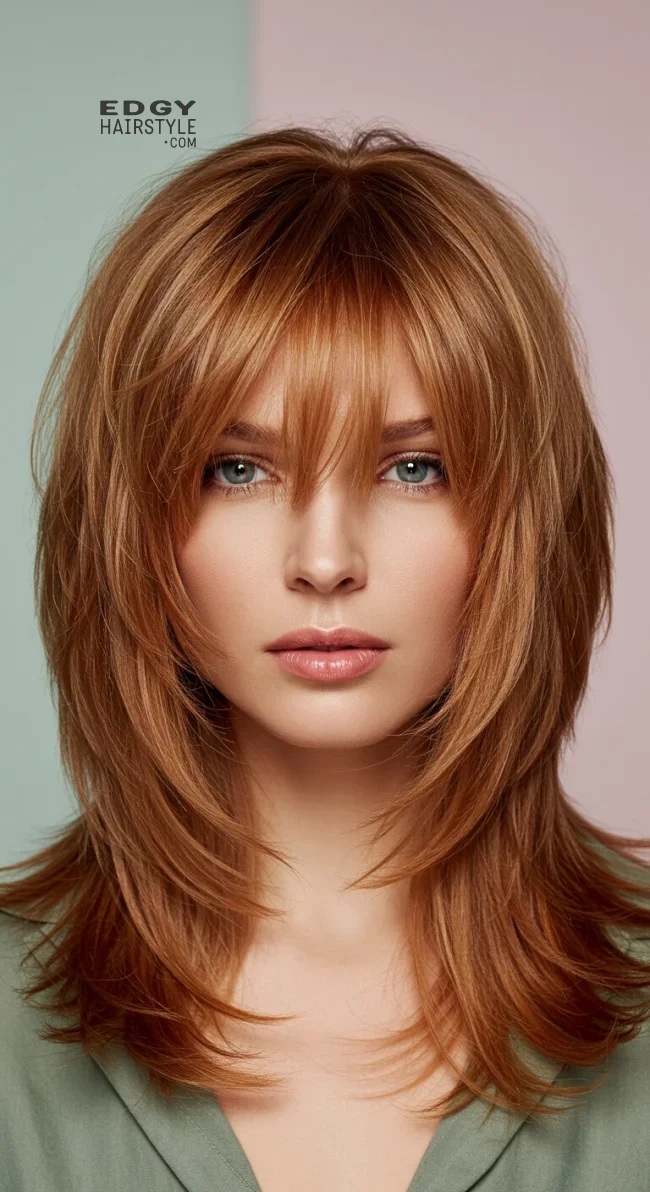 4. Feathered Shag Cut | 10 Game-Changing Haircuts For Very Thin Hair