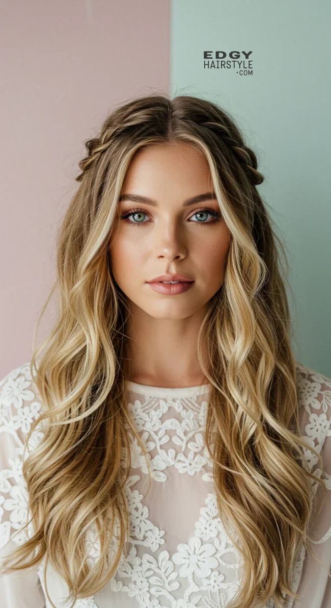 5. Loose Bohemian Waves | Fantastic Prom And Wedding Ball Hairstyles