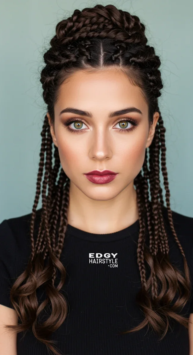 10. Twisted Halo | 10 Fabulous Homecoming Hairstyles To Rock This Year