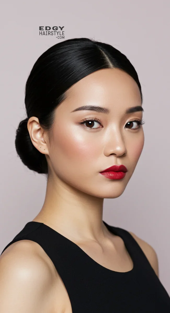 2. Sleek Low Bun | 10 Fabulous Homecoming Hairstyles To Rock This Year
