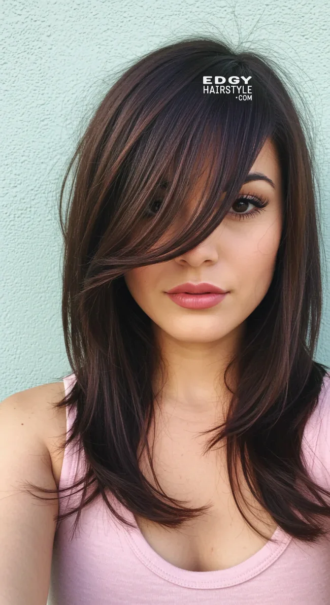 7. Side-Swept Bangs | Trendy Spring Hairstyles - Revitalize Your Look