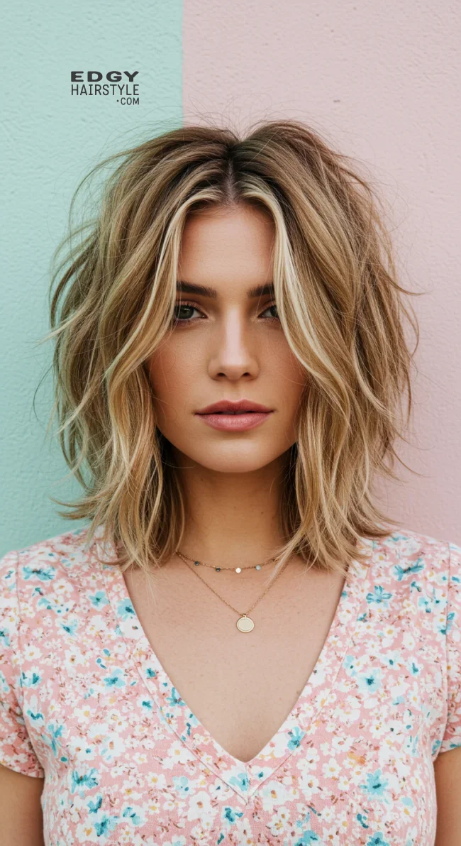 2. Layered Shag | Trendy Spring Hairstyles - Revitalize Your Look