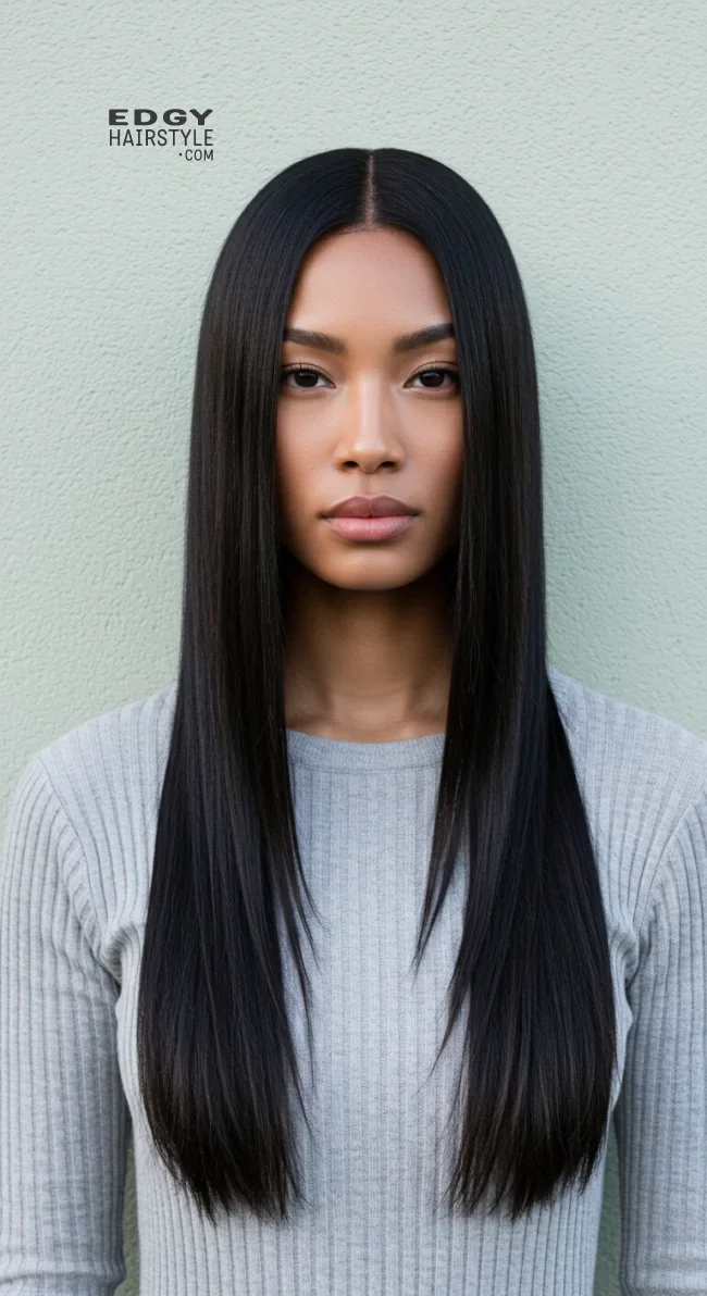 13. Straight and Sleek | Trendy Spring Hairstyles - Revitalize Your Look