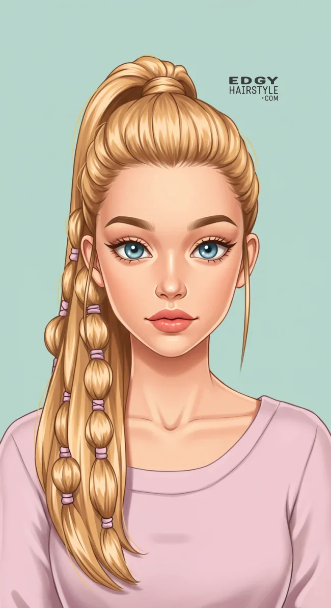 9. Bubble Ponytail | Best Teen Hairstyles: Trendy Looks For Teenagers